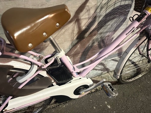 年末SALE??東京23区配達無料?新基準 Panasonic パナソニック ビビ   8Ah リチウム 電動自転車中古　1864