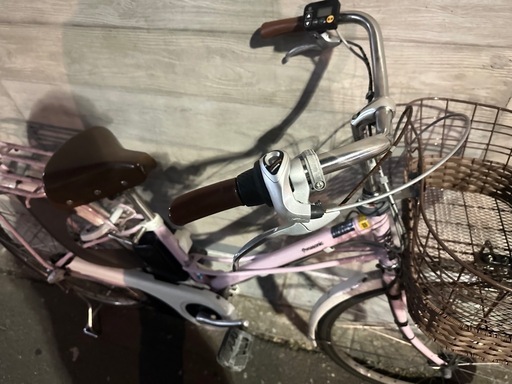 年末SALE??東京23区配達無料?新基準 Panasonic パナソニック ビビ   8Ah リチウム 電動自転車中古　1864