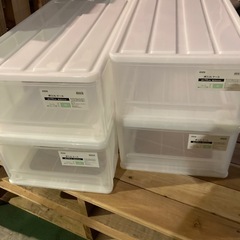 ニトリ押入れ収納ケース美品４点セット