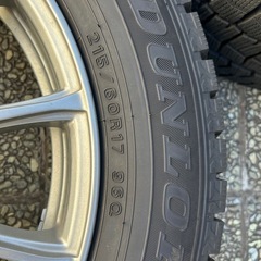 スタッドレスタイヤ　215  60r 17の画像