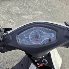 スズキ★アドレスV125S★グリップ＆シートヒーター、ナックルバイザー付★12179km★ヨシムラサイクロンマフラー、オーリンズショック等カスタム多数★バッテリー互換品新品の画像
