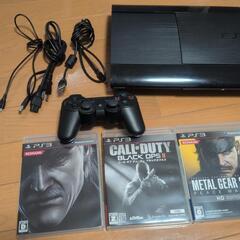 プレステ3本体その他ソフト3個付き