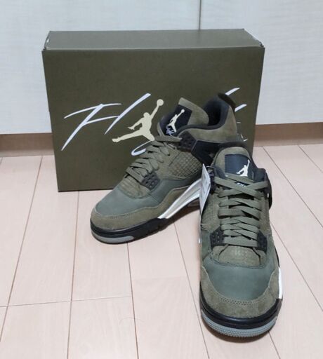 ジョーダン4 Nike Air Jordan 4 Olive オリーブ　26cm