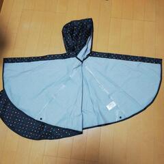 キッズ雨具ポンチョ　サイズ100センチの画像