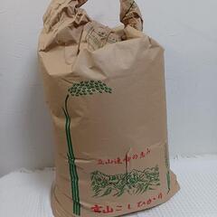 富山　コシヒカリ　30kg　玄米　古古米