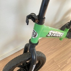 STRIDER バランスバイク 12インチ 緑の画像