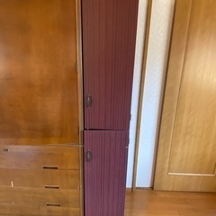 チェスト　スリム収納庫　用途、いろいろ書類等も可能 スリムワイシャツ入れの画像