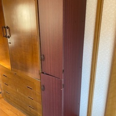 チェスト　スリム収納庫　用途、いろいろ書類等も可能 スリムワイシャツ入れの画像