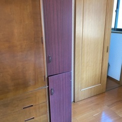 チェスト　スリム収納庫　用途、いろいろ書類等も可能 スリムワイシャツ入れの画像