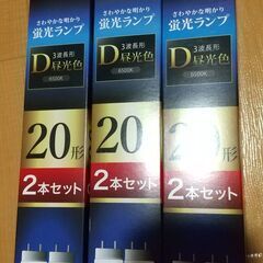 蛍光ランプ20型6本セット