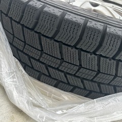 155/65R14 スタッドレスタイヤホイール付き4本セット（ナット付き）の画像