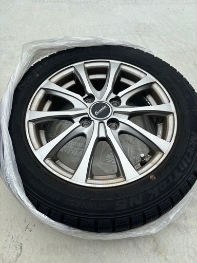 155/65R14 スタッドレスタイヤホイール付き4本セット（ナット付き）