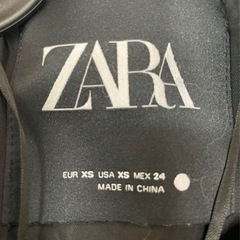 ZARA ファーアウターの画像