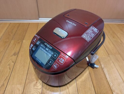 炊飯器 日立 RZ-SV100K 5.5合 レッド