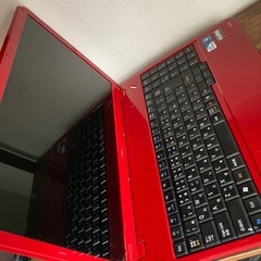 NEC LaVie S LS150 レッド