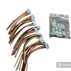 12セット5針100ミリ長さの線 コンセント12個（AWG#26）の画像