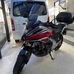  バイク　NC750X  2021年式　転倒無　ガレージ保管