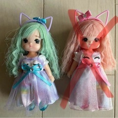 ゆめかわミキちゃんマキちゃん　リカちゃんの画像