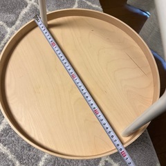 IKEA サイドテーブル ホワイトの画像