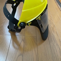 草刈り用保護フェイスシールド付バイザーの画像