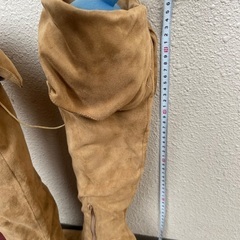 美品【1度だけ使用】ブーツ　23.5センチの画像