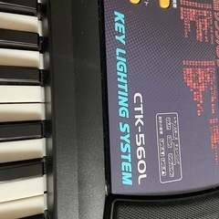 カシオ　電子キーボードの画像