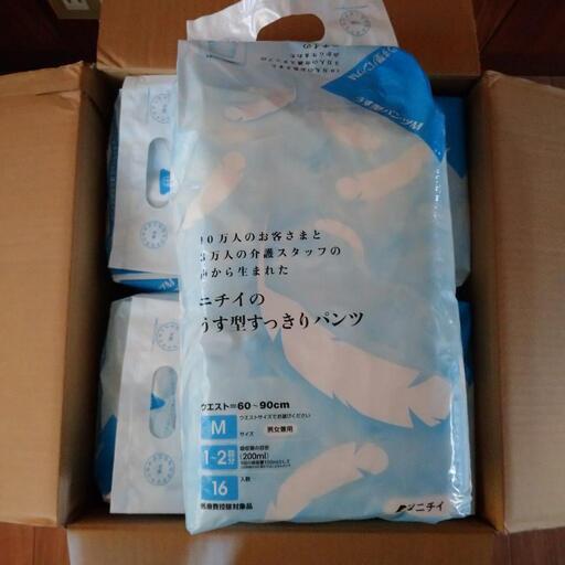 【新品未開封】5個セット　ニチイ　うす型すっきりパンツ　紙パンツ　介護　老人