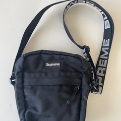 supreme 黒 サコッシュ ショルダーバッグ
