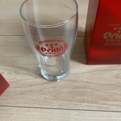 コップ　　オリオンビールの画像