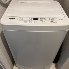 2023年製【美品】洗濯機　6㎏