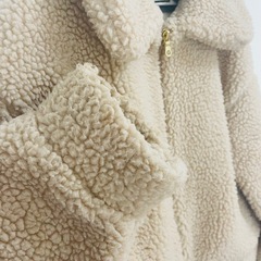 ROPE　ジップアップボアショートブルゾンの画像