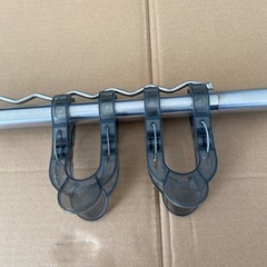 ステンレス物干し竿。洗濯。1.4〜2.5m。の画像