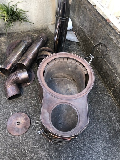 薪ストーブ　　　ホンマ製ステンレス
