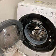 【本日お渡ししたいです！】SHARP ES-S7G-WL WHITEの画像