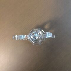 クリスタル　ガラス　ポットの画像