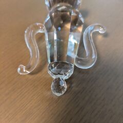 クリスタル　ガラス　ポットの画像