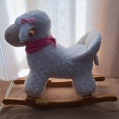 (ジャンク)ロッキングチェア羊の画像