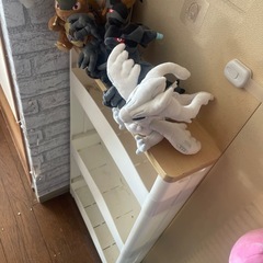 隙間ラック3段タイヤ付きの画像