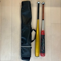 少年野球　軟式バッド一式の画像