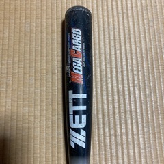 バット　バッド　軟式用　ZETT 金属製の画像