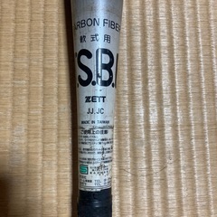 バット　バッド　軟式用　ZETT 金属製の画像