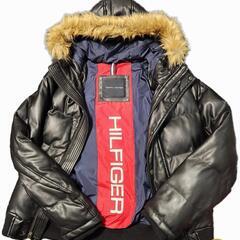 美品　TOMMY HILFIGER　レザーダウン　