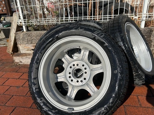 お取引中 
軽自動車用スタッドレス 155/65R14 REVO2 ＋ 社外マルチ アルミホイールセット 