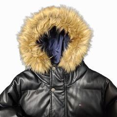美品　TOMMY HILFIGER　レザーダウン　の画像