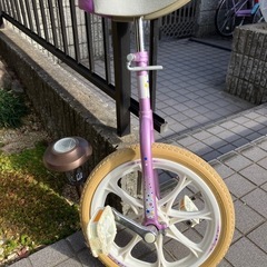 16インチ　一輪車