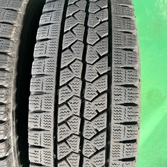 195/70R15 106/104LT ブリザックVL1 2018年製造 残8㎜ 4本の画像
