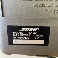 BOSE 101VML スタンド付き  1月いっぱいまで  　の画像