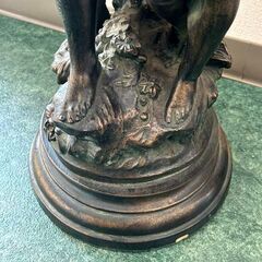 エンジェル 天使 ブロンズ像 置物 オブジェ W25×H57×D21cm 札幌 東区 店頭引き取り歓迎の画像