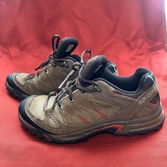 【🌸春の登山に🌸💸お値下げ中💸⛰️SALOMON25cmシューズ⛰️】の画像