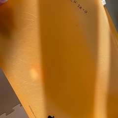 書類ケース　プラスチックケース　オレンジの画像